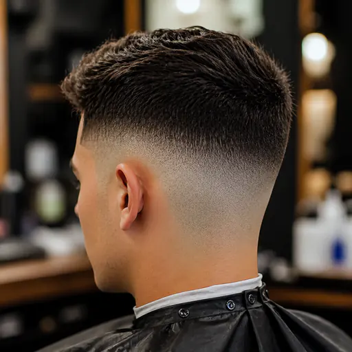 Fresh skin fade haircut