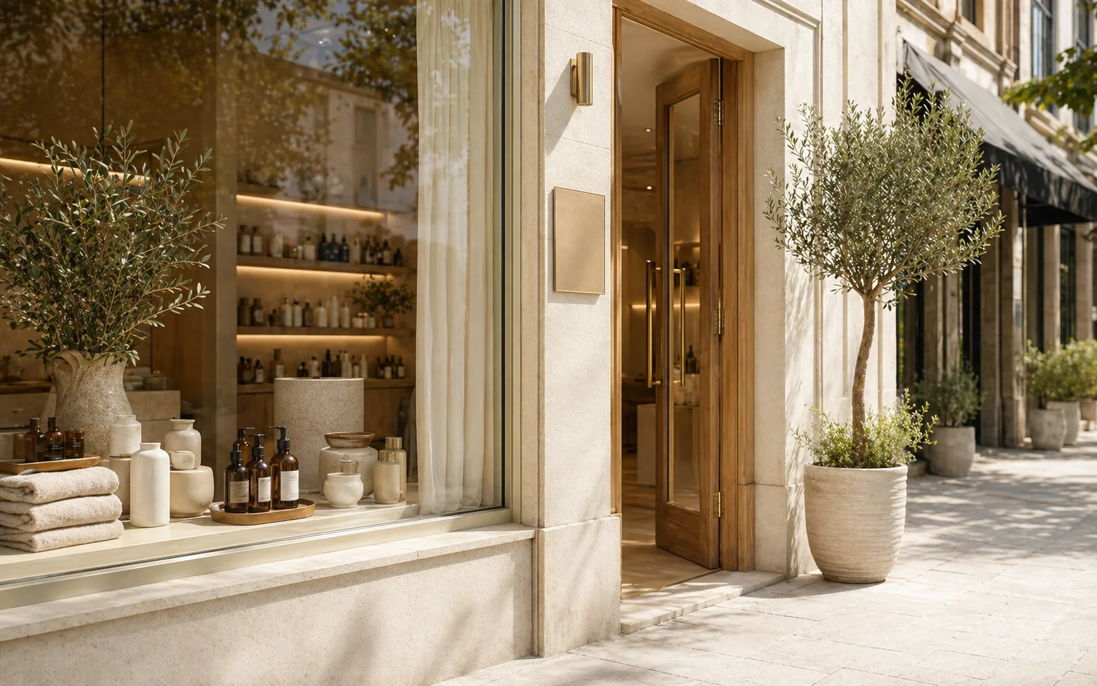 Salon profile shown in the Bookable U marketplace